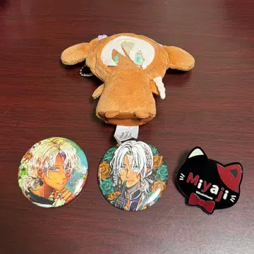 악마 집사와 검은 고양이 아쿠네코 미야지 굿즈 세트