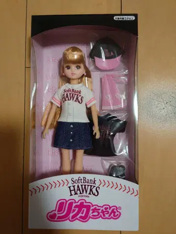 [당일 발송] 리카짱 인형 소프트뱅크 호크스Version