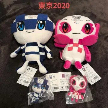 [ 미사용 새상품 ] 도쿄 2020 올림픽 패럴림픽 미라이토와 소메티