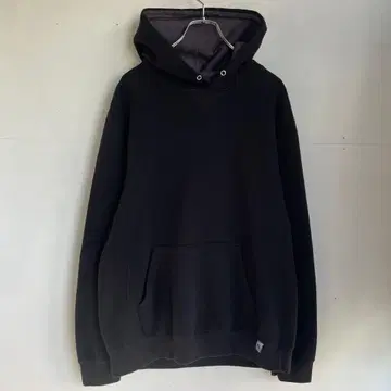 러셀 무지 후드티 후디 빈티지 구제 의류 러셀 블랙