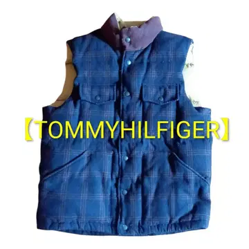 TOMMYHILFIGER 타미힐피거 울 다운 베스트 L