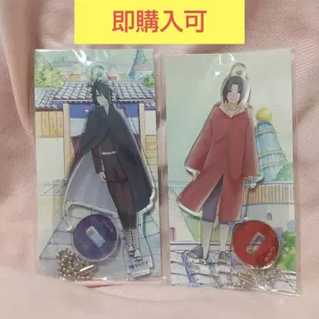 NARUTO J-WORLD 사스케&이타치 2점 아크릴 스탠드