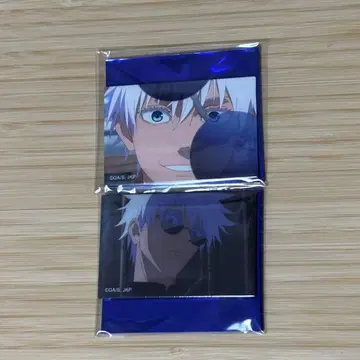 주술회전 플라자 고죠 사토루 장면 사진 TD 스퀘어 캔뱃지 ~회옥 편~