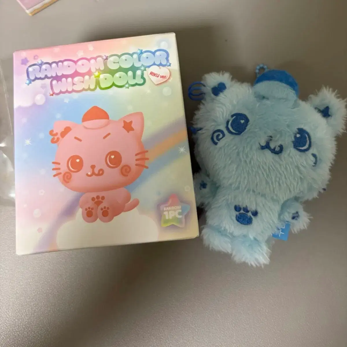 NCT WISH Random Color Wish Doll Pink Riku Kuri on Bunjang Global Site.