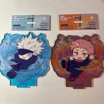 주술회전 파스텔팝 고죠 사토루 이타도리 유우지 아크릴 스탠드