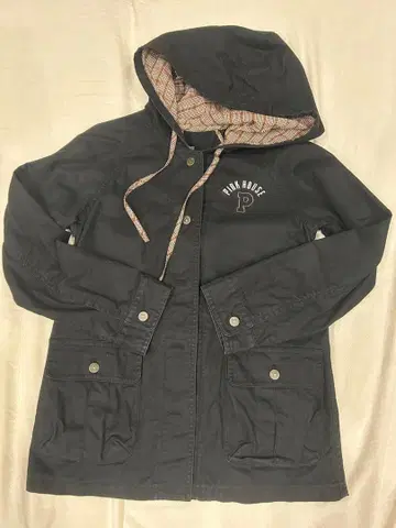 PINK HOUSE 핑크하우스 자켓 후디 아우터 로고 자수