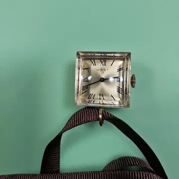 WEST17 여성용 회중시계 수동 와인딩 작동품 스켈레톤