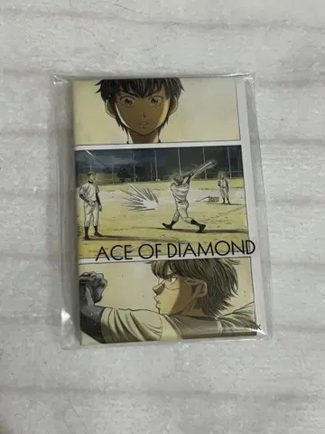 다이아몬드 A 코믹스 캔뱃지 사와무라 에이준 미유키 카즈야 원작