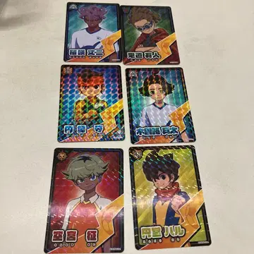 이나즈마 일레븐 이나이레 캐릭터 카드 구미 레어 6장 세트