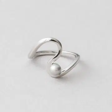 jouete 펄 반지 B 플래티넘 x 그레이 #13