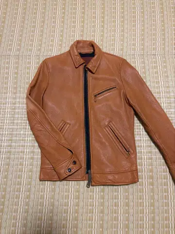 JACKROSE 램 가죽 싱글 라이더 자켓