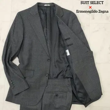 정장 셀렉트 x 제냐 트래블러 셋업 바즈 아이 안감 페이즐리