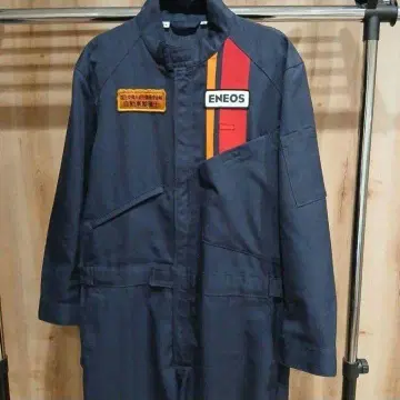 ENEOS 작업복 유니폼 가을 겨울용 M 사이즈 자동차 정비사 와펜 포함