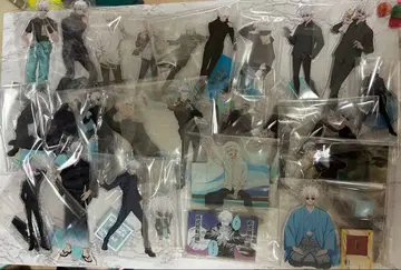 주술회전 고죠 사토루 게토 스구루 이에이리 쇼코 아크릴 스탠드