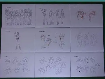 BLACK LAGOON 블랙 라군 설정 자료 제작 자료 약 120장