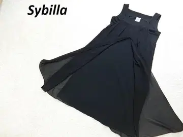 시빌라 워셔블 A라인 원피스 블랙 M