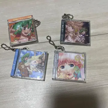 마크로스F 가챠 CD 4개 세트