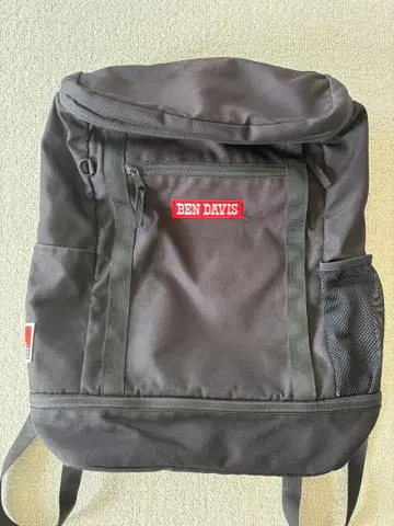 BEN DAVIS 블랙 백팩