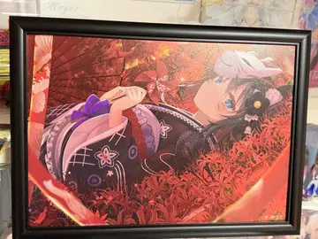 요루노 미츠키 메탈 아트 플레이트 신카이마츠리