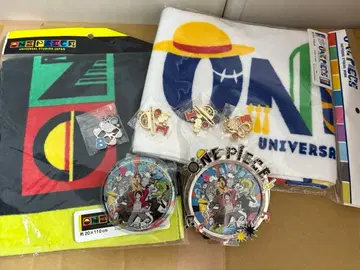 원피스 유니버셜 USJ 콜라보 타월 사진 액자 캔뱃지 모음