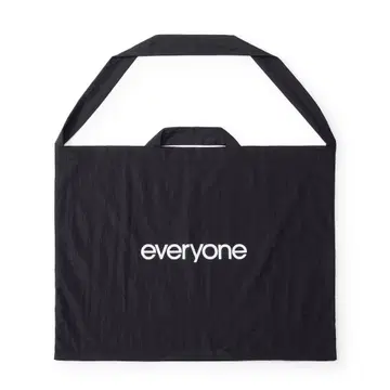 everyone nylon big shoulder bag 블랙
