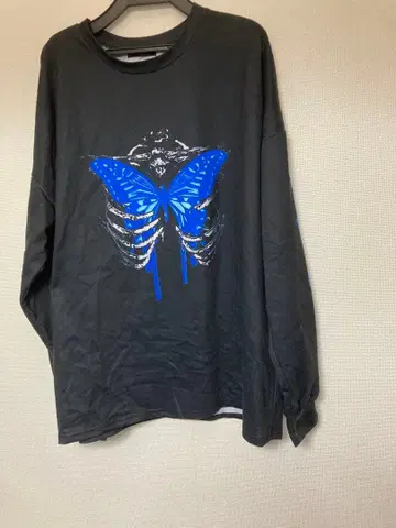 ACDC RAG 버터플라이 뼈 롱T 블랙