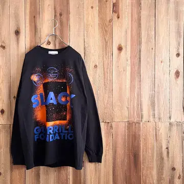Black Weirdos 롱티 L 사이즈 SLACK 일본제