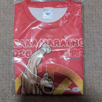 오사카 마라톤 2026 근육맨 T셔츠 S 사이즈