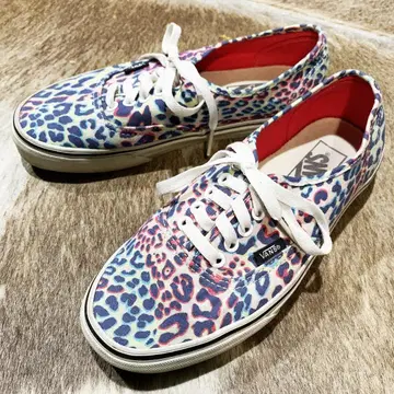 VANS 오센틱 레오파드 무늬 표범 무늬 레오파드 스니커즈