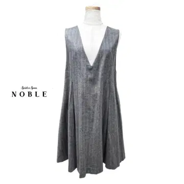 Noble Spick & Span V넥 오버롤 스커트 mi138