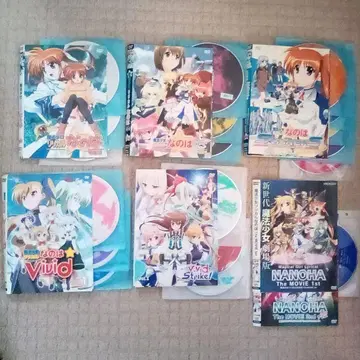 DVD 마법소녀 리리컬 나노하 1기~5기 전권 세트 + 극장판