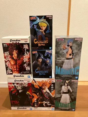 [ 선착순 ] 범아바키 NARUTO 다다단 BLEACH 피규어 7체 세트