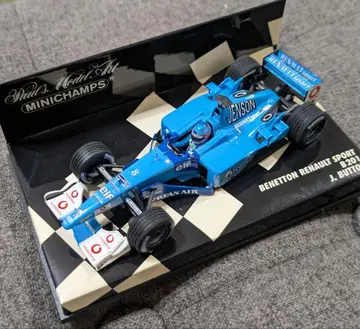 미니챔스제 1/43 베네통 르노 스포츠 B201 젠슨 버튼