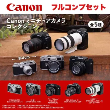 Canon 미니어처 카메라 컬렉션 [ 5종 풀컴프 세트 ]