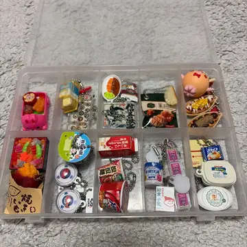 [케이스 포함] 가챠가챠 묶음 판매 음식 계열 덤 포함!