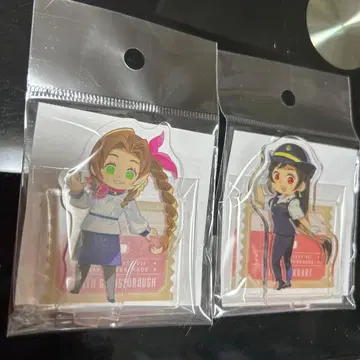 ff7 파이널 판타지7 아크릴 스탠드 JR 도카이 티파 앨리스