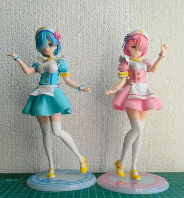 [상자 없음] 렘 라무 프레셔스 피규어 간호사 메이드 ver.