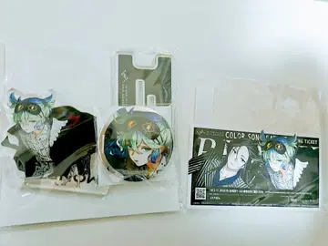 컬러 송 배틀 비바렌 비바세카 캔뱃지 아크릴 스탠드 세트 모네