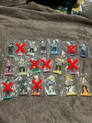 히로아카 제일복권 이어지는 마음 I상 A반 집합! 러버 스탠드 묶음 판매