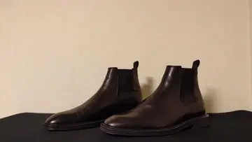 [ HUGO ] 가죽 첼시 부츠