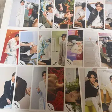 Snow Man 메구로 렌 공식 사진 62장 세트