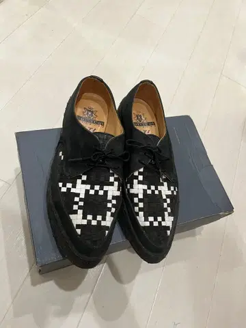 Y's x GEORGE COX 스웨이드 슈즈