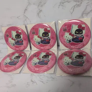 젠레스 존 제로 x 산리오 캔뱃지 GIGO 본프 6개 세트