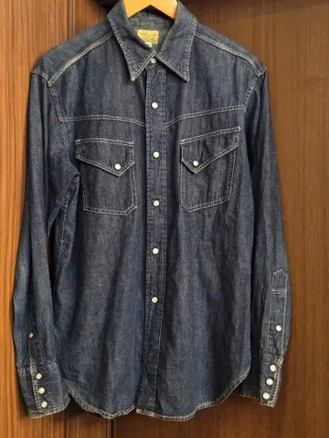 SUGAR CANE 데님 셔츠 웨스턴 사이즈 M 슈가케인