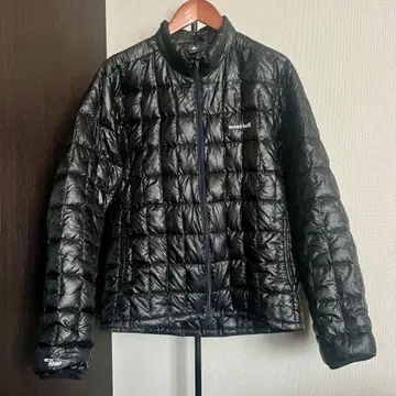 새상품급 몽벨 플라즈마 1000 다운 자켓 사이즈 M 블랙