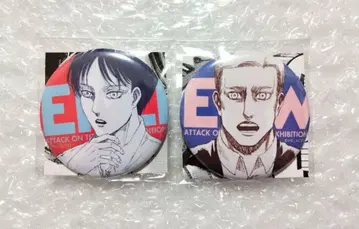 진격의 거인전 FINAL 캔뱃지 엘렌 엘빈