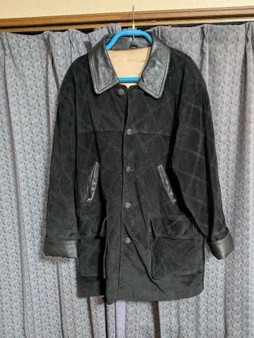 NUOVA PELLE 가죽 퀼트 자켓