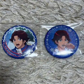 테니스의 왕자님 테니라비 키쿠마루 에이지 캔뱃지