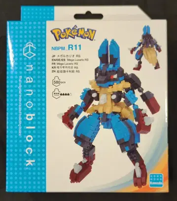 Kawada nanoblock 포켓몬스터 메가 루카리오 NBPM-R11