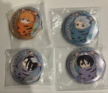 BLEACH 담요 놀이 C상 홀로그램 캔뱃지 이치고 히츠가야 바이햐쿠야